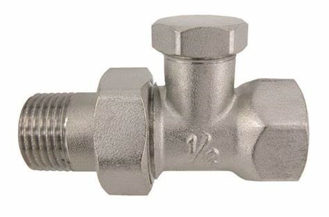 Radiatorverschraubung, Durchgang 1/2"